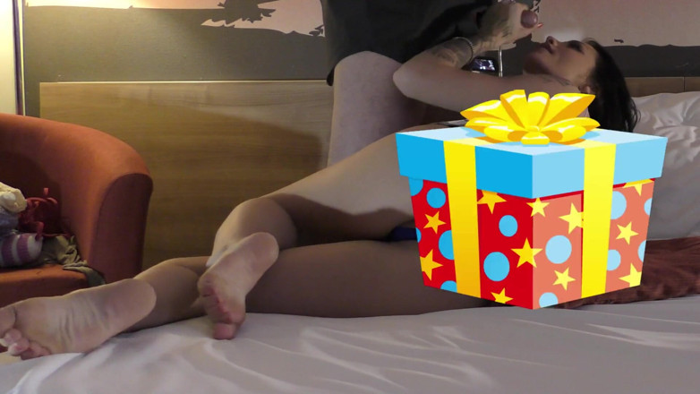 Ignoring Handjobs: Cute hot brunette gives a slow teasing handjob for precum...