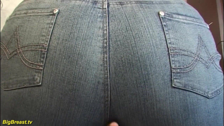 Big Breast: BBW redhead plays with her extreme monster juggs