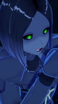 Necron anime flicka BJ | Warhammer 40k Hentai