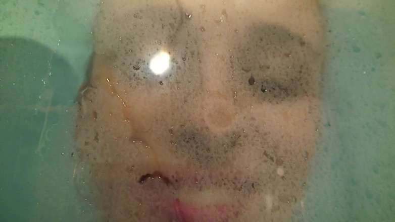 All Those Girlfriends: Tattooed Lauralee fingering her twat nicely while taking a shower