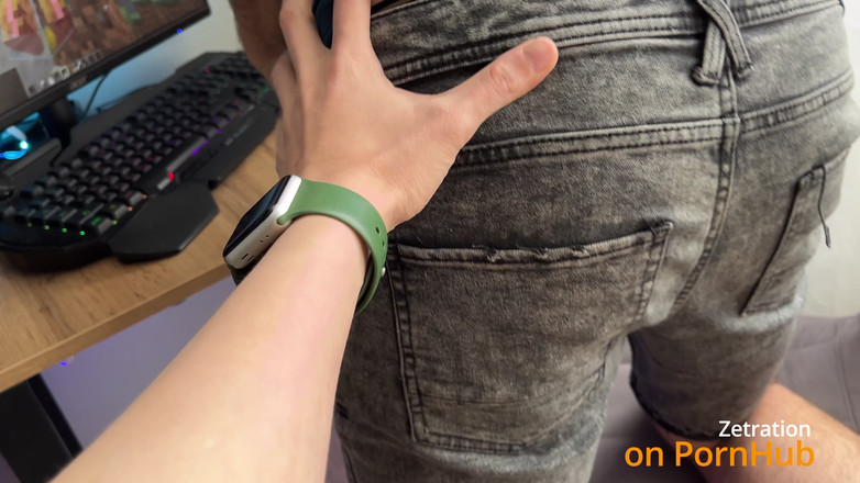 Zetration: Chtěla můj zadek, zatímco jsem hrál Minecraft - rimming, dominance obličeje...