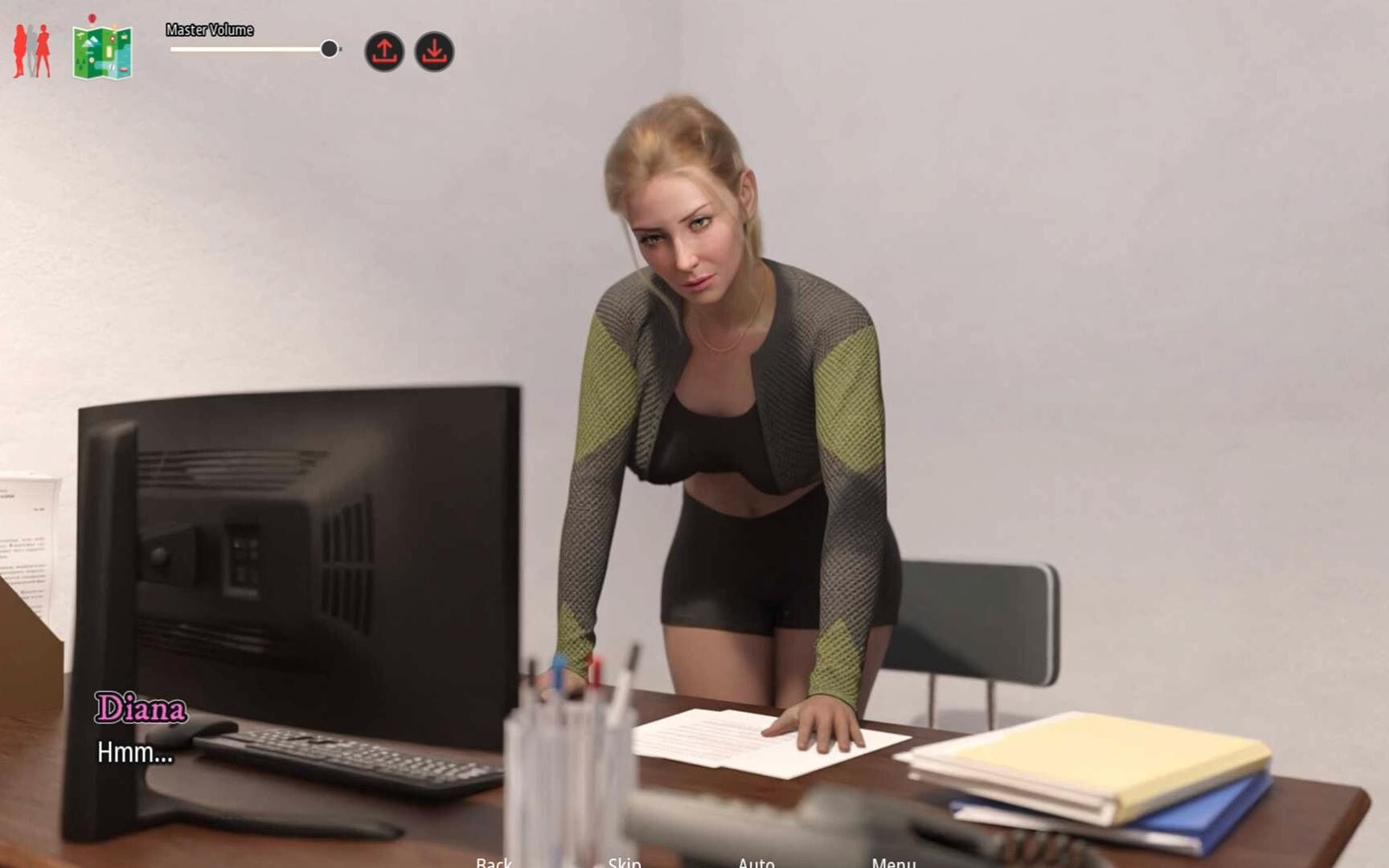 Young Girl Accidentally Saw Her Boss's Cheating Chat on Pc - Milfheim the Twisted Episode 12