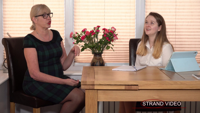 Sarah Stern: Perverted Business Woman Spanked