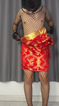 Sis-k visnet bodysuit ep2: Chinese jurk