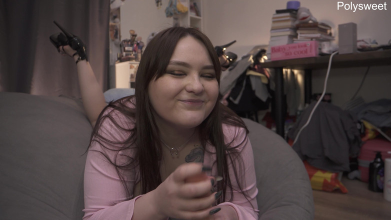 Polly Sweet: Femdom, masturbação manual, contagem regressiva e um pouco de conversa...