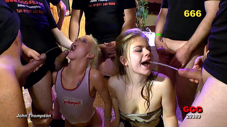 German Hardcore Gangbang GGG: Ggg - Elise Soaked in Piss Gangbang Fury