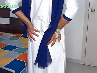 Sexy Komal: Komal Was Beaten Hard on the Ass by the Teacher...