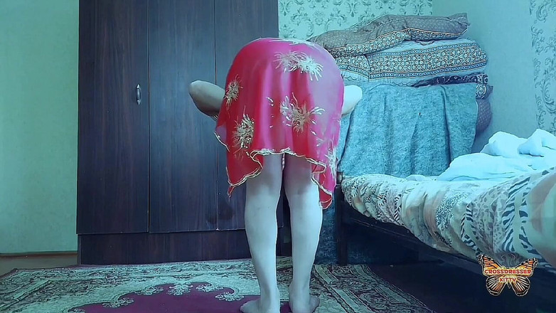 Kitty_Cross: Rychlý výstřik. Roztomilá Femboy Cumshot Krásná péro naloží šťávu