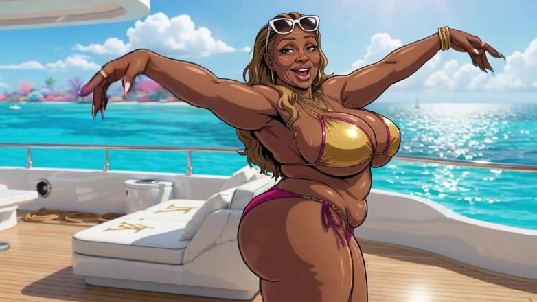 Huge Boobs: Femmes noires sexy en bikinis