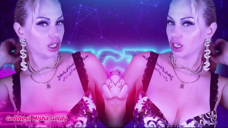 Goddess Misha Goldy: Yalnızlık için zihin yeniden programlıyor! Pornoya git, arkadaşlarını unut!