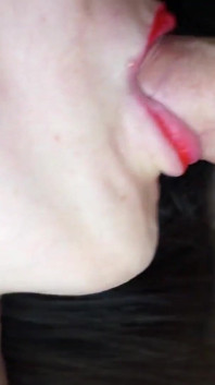 Close up Blowjob and Cum Swallow 1