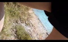 Jon Arteen Pisses Outside and in the Toilet. Cute, Slim, Sexy Gay Twink Boy Pee Compilation with Firm, Smooth Cock and Balls.