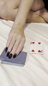 Stepsister Fucked by Brother and His Friend After Playing Cards