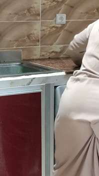 Fuck Stepmom Big Ass in Kitchen Hot MILF Anal Sex