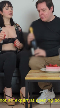 Findom Birthday Party & Cake on Your Wallet! and You Eat Hubby's Cum Load! - Dame Olga 4K (688)