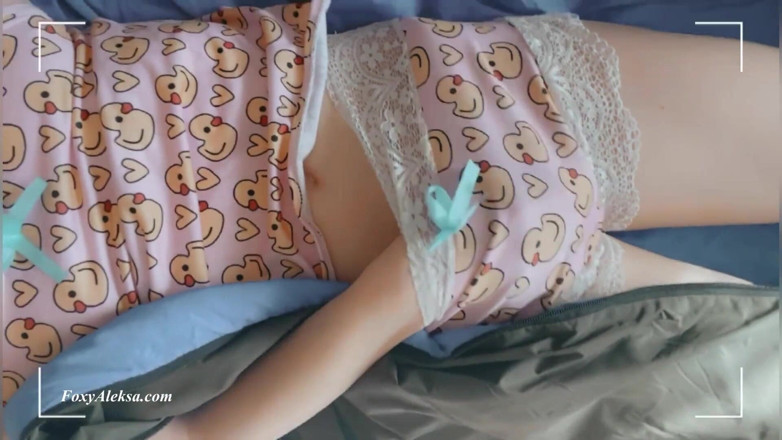 FoxyAleksa: Petite Babe Girl Self-pleasure While Camping - Pulsing Orgasm Cute Puss...
