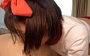 Japan banana: Симпатичная японская 18-летняя студентка делает минет и занимается сексом с кримпаем, Гонзо без цензуры