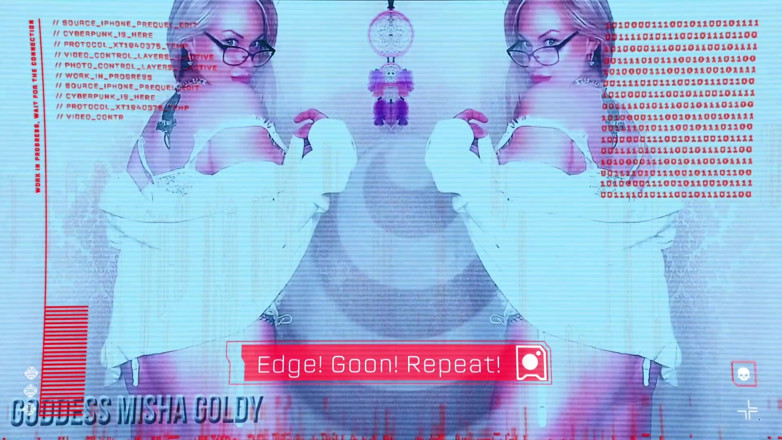 Goddess Misha Goldy: Torne-se um idiota inútil para mim! Imergir-se nesse hipnotizante vertiginoso
