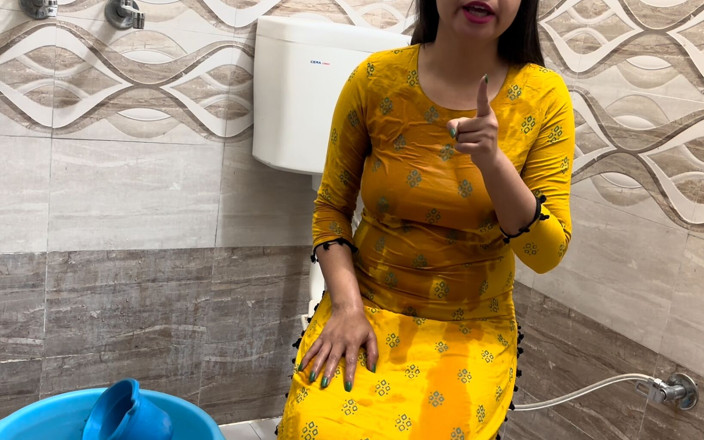 Saarabhabhi6: Indian Step Mom Pissing in Washroom Step Son Very Naughty...