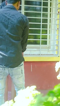 Desi Indian Boy Friend & Girl Friend Outdoor Sex Turns Into a Hardcore Threesome with a Stranger Guy ( Hindi Audio )