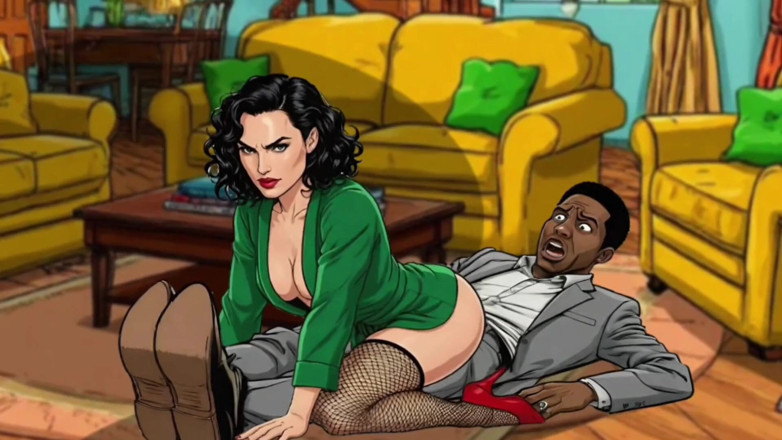 Octopussy Lovers Club: Шлюховатая Американская Милфа 2: Два Больших Черных Члена Для Моей Шлюшки-жены