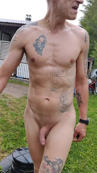 Cum Come Outside on Naked
