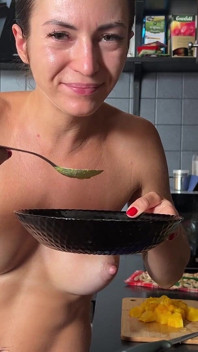 Oben-ohne kürbisgerichte kochen und backen