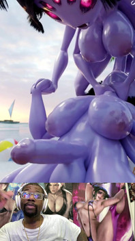 Thicc Milky Waifu Busts a Huge Nut