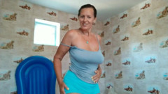 Lukerya: Hot Housewife on Vacation by the Sea Is Going to...