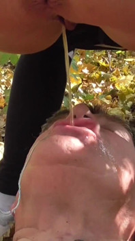 Outdoor Piss Mouth