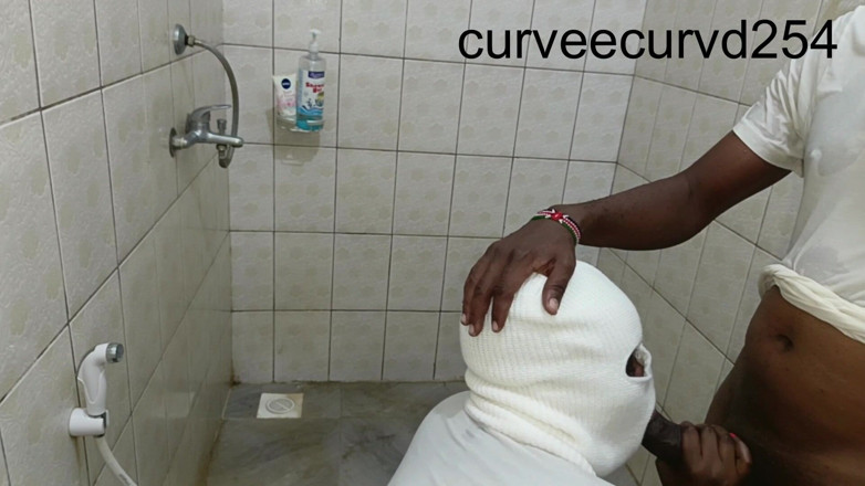 Curveecurvd254: We Got Wet Twerked Sucked and Fucked: Bathroom Romance