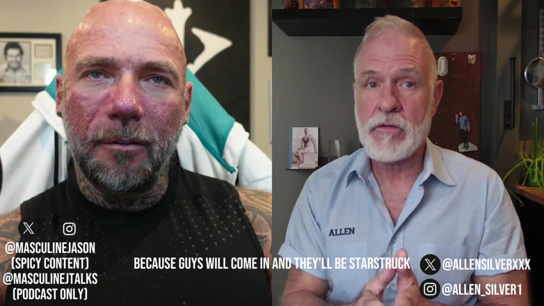 Raw and Uncensored with Masculine Jason: Porn Star Confessions - Allen Silver (episode 187)