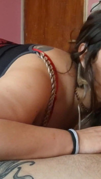 Massive BBW Deepthroat Session - Full Throat Fucking & Cum Swallow