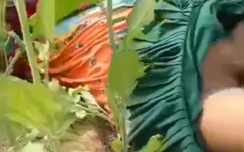 Cheating Sex with Farm Worker in Missionary Style Outdoor Field