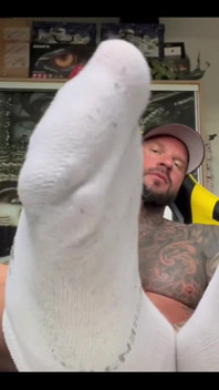 Stinky White Gym Socks