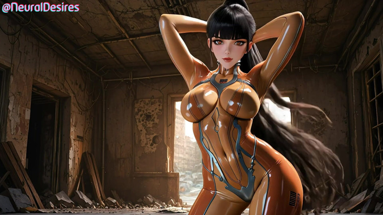 Neural Desires: Eve: Stellar Blade Parodia - Wygenerowany Ai