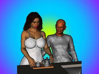 Dirty GamesXxX: Дует кохання та хтивості пари: рогоносець ділиться своєю дружиною зі старшим чоловіком, еп.5