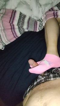 Malý růžový jednorožec sockjob