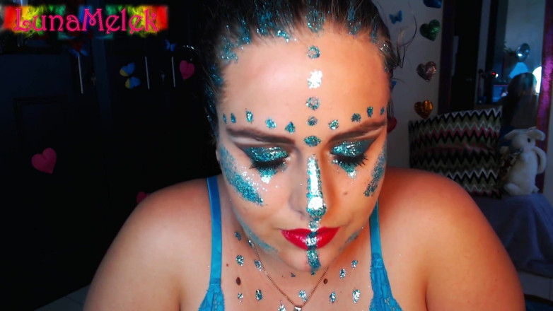 Luna Melek: Ice alien cowgirl - Alien impregnation