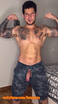 My Big Cock Cums with Military Outfit!