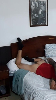 Istri super semok ini direkam suaminya lagi sama pria lain, video rekaman seks slow mo