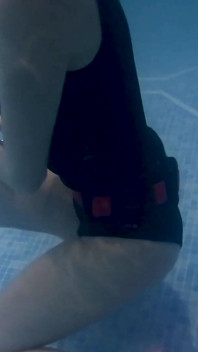 Underwater Bondage, Kink & Cum in My Tight Wetsuit