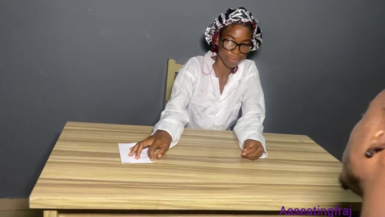 Ebony juicybutt: Programarea doctorului meu s-a dovedit a fi un futai bun