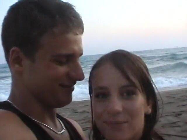 Hot Euro Girls: Teen on vacation with her boyfriend
