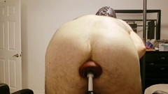 LilAndyWoodDoAnything: 섹스 머신에서 오르가즘을 느끼는 걸레년