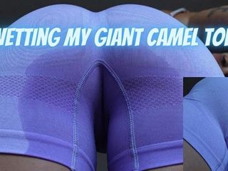 AnittaGoddess: Wetting my giantess camel toe