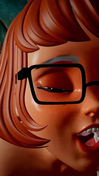 Glückliche velma