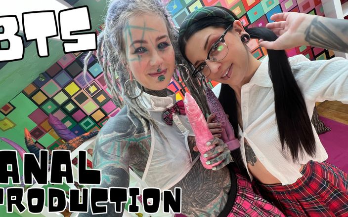 Anuskatzz: Estrellas porno anales en el set - producción de 3 días - detrás...