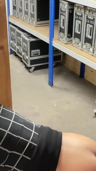 Sweet Teen Fucked in the Workshop!