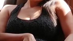 Masturbating My Pussy with a Carrot Inside a Car